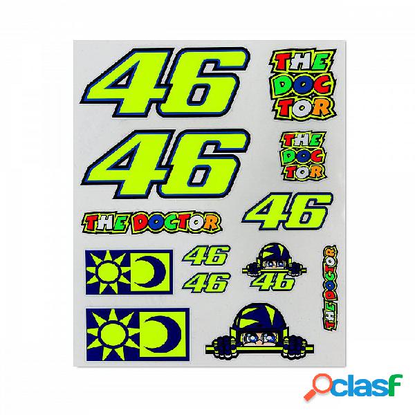 Set Adesivi grandi VR46 CLASSIC Multicolor