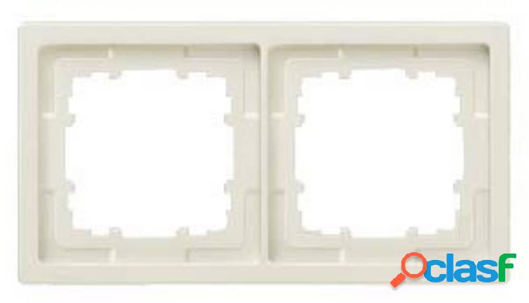 Siemens 2 vie Telaio di copertura Delta Bianco 5TG1322