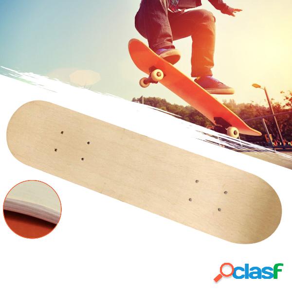 Skateboard in acero dipinto a mano a 7 strati di skateboard