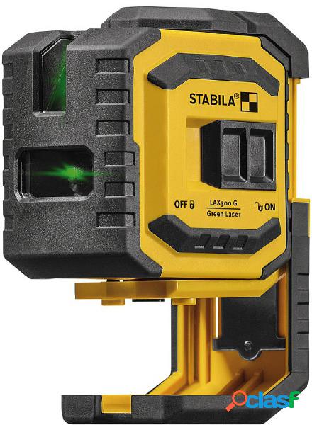 Stabila LAX 300 G, 4-pcs Laser a croce autolivellante Raggio