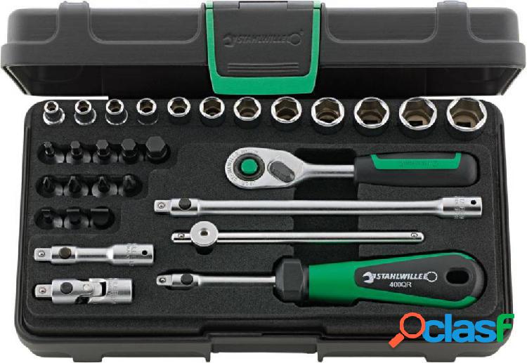 Stahlwille 40/24/6QR KN 96011182 Kit di chiavi a bussola 1/4