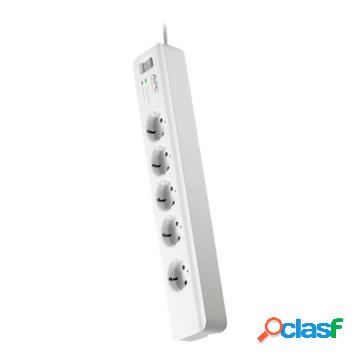 Surge Protector APC SurgeArrest Essential 5 Pin 10A - Bianco