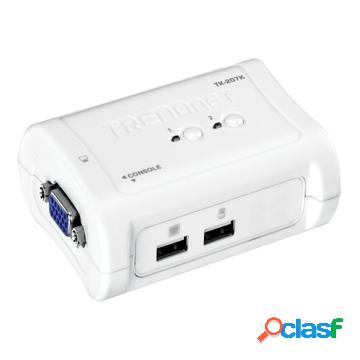 Switch KVM Trendnet TK 207K Desktop