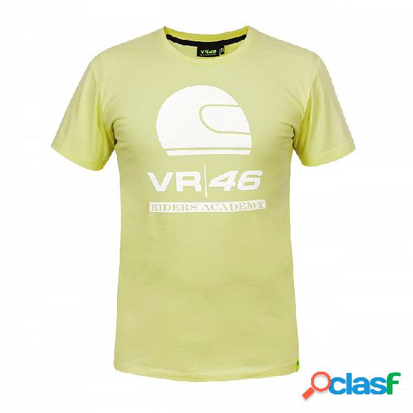 T-Shirt VR46 Riders Academy Giallo Chiaro