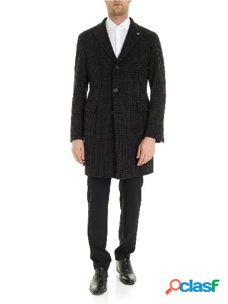 TAGLIATORE CAPPOTTO UOMO CFBMM3W77FIC196B1269 COTONE NERO