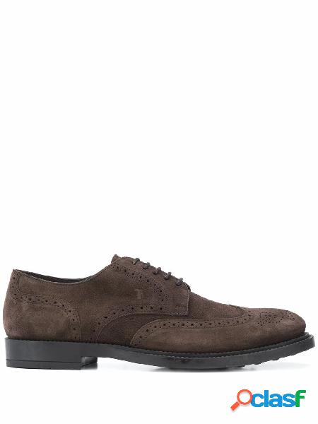 TODS STRINGATE UOMO XXM62C00C10RE0S800 CAMOSCIO MARRONE