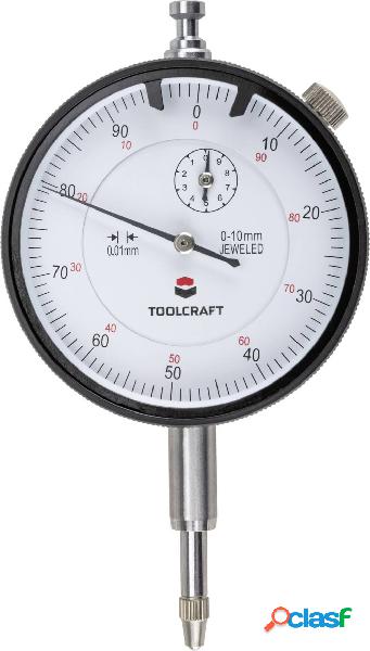 TOOLCRAFT TO-6443499 Comparatore (Ø) 58 mm 10 mm Lettura: