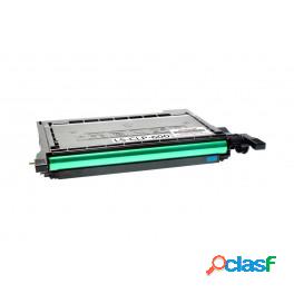 Toner Clp 600 Ciano Compatibile Per Samsung Clp 650 600N