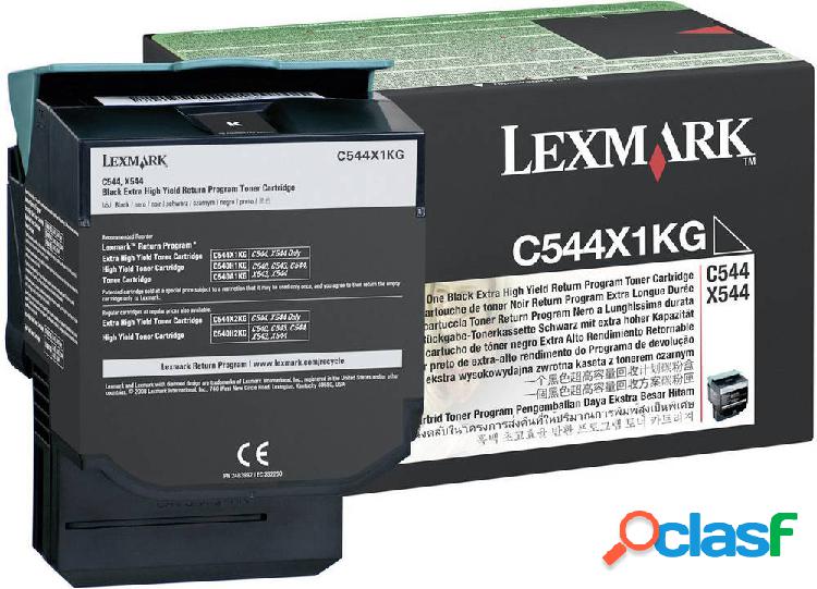 Toner return program Lexmark C544 C546 X544 X546 X548