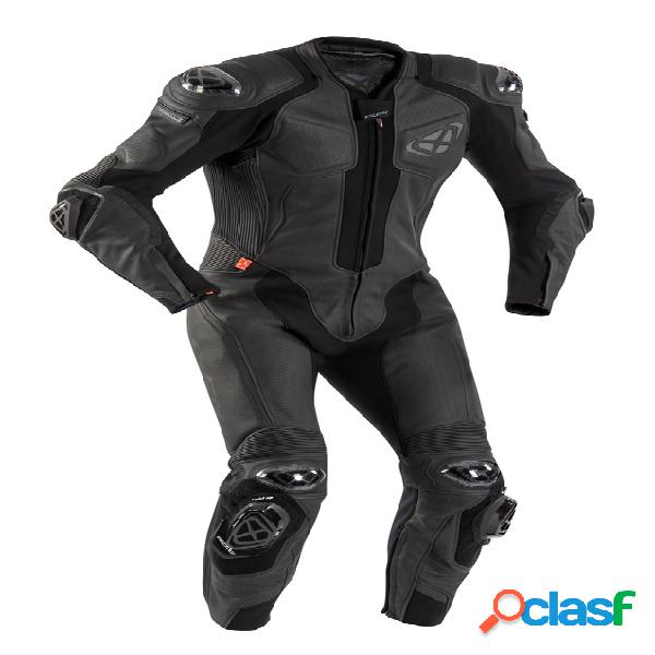 Tuta moto pelle intera Ixon VENDETTA EVO Nero