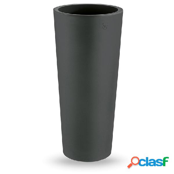 Vaso Genesis Rotondo Antracite - Vasi da esterni