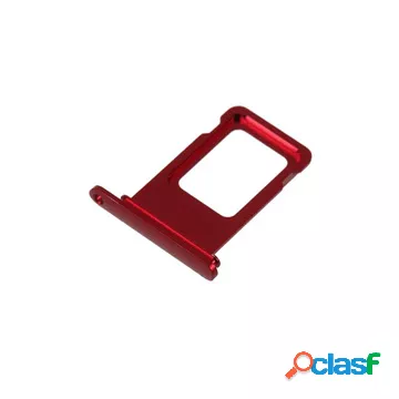 Vassoio per schede SIM per iPhone XR - Rosso