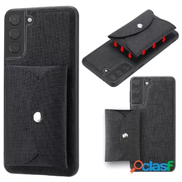 Vili T Series Samsung Galaxy S21 5G Custodia con Portafoglio