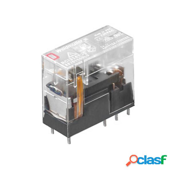 Weidmüller RCI424AC4 Relè ad innesto 24 V/DC 8 A 2 scambi