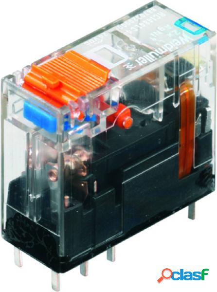 Weidmüller RCI484AC4 Relè ad innesto 24 V/DC 8 A 2 scambi