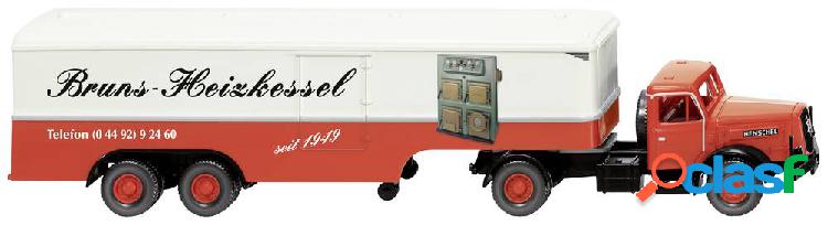 Wiking 0513 26 H0 Henschel Cavo per valigetta Bruns
