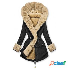 Womens Winter Jacket Winter Coat Parka Street Casual Daily