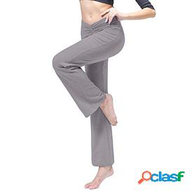 Womens Yoga Pants Wide Leg Yoga Fitness Gym Workout Bottoms