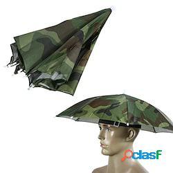 cappello ombrello da pesca copricapo pieghevole regolabile