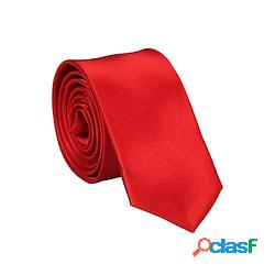 cravatta da uomo classica casual sottile semplice cravatta