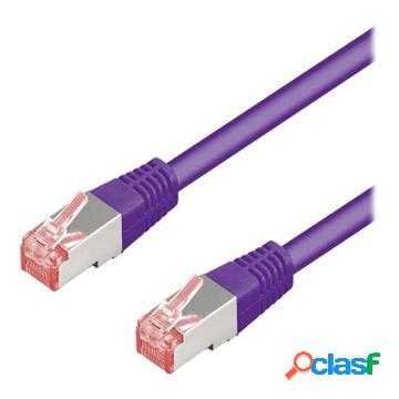 goobay CAT 6 Coppie in lamina metallica = PiMF (coppie di