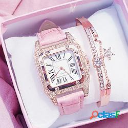 orologi al quarzo da donna orologio analogico con diamanti