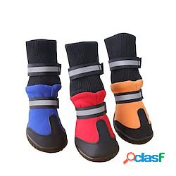 scarpe per cani da compagnia scarpe alte impermeabili