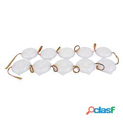 4pcs auto atmosfera colorata luce interna dj musica