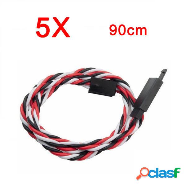 5X Amass 60 Core 90cm Antivento Servo Cavo di derivazione