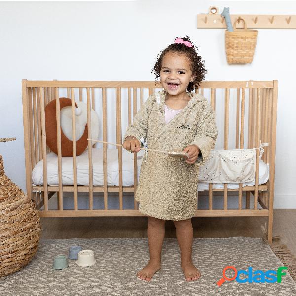 Accappatoio per Neonati Personalizzato - 62/68 - Beige