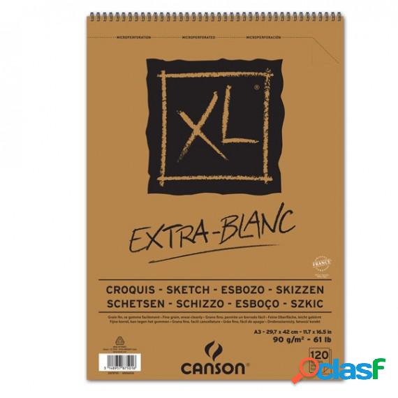 Album spiralato lato corto XL - A3 - 90 gr - 120 fogli -