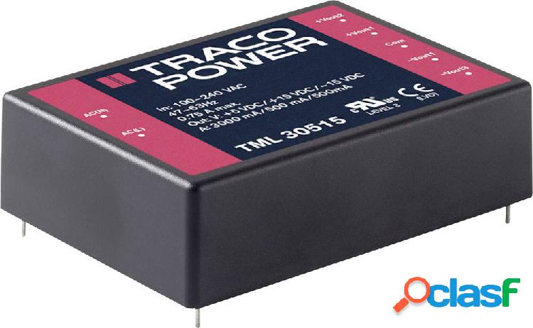 Alimentatore da circuito stampato AC / DC TracoPower TML