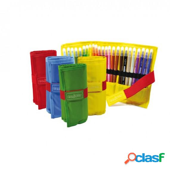 Astuccio RollUp - punta doppia fine e media - colori