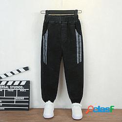 Bambino Da ragazzo Pantaloni I pantaloni Tasche Striscia