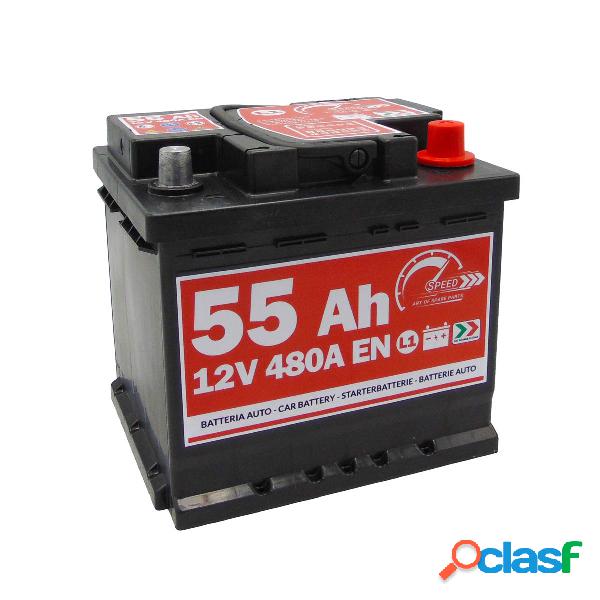 Batteria auto SPEED 55Ah 480A 12V