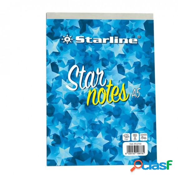 Blocco note StarNotes A5 - 60 fogli - 5 mm - 150 x 210 mm -
