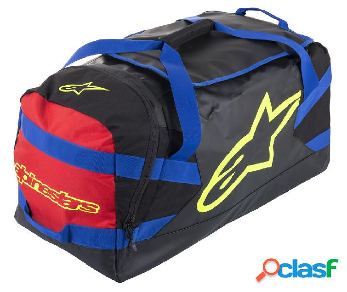 Borsa Alpinestars GOANNA DUFFLE Nero Blue Rosso Giallo Fluo