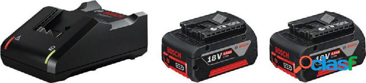 Bosch Professional 2x GBA 18V 4.0AH + GAL 18V-40