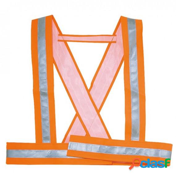 Bretella alta visibilitA Bauce - arancio fluo - taglia M -