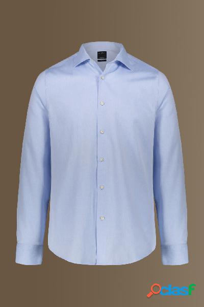 Camicia classica uomo collo francese 100% cotone