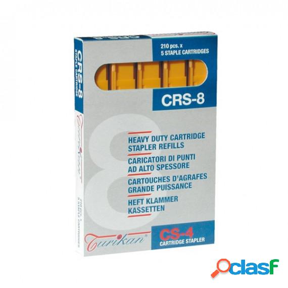 Caricatori CRS6 - 210 punti 8 mm - capacitA massima 40 fogli