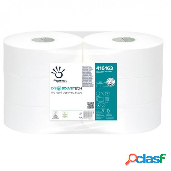 Carta igienica Maxi Jumbo - 8,9 cm x 500 mt - diametro 25 cm