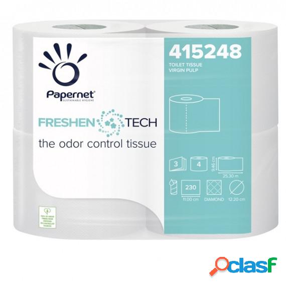 Carta igienica classica Freshen Tech - 3 veli - 230 strappi
