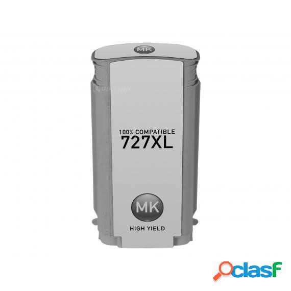 Cartuccia Hp 727 Matte Black B3P22A Compatibile Per Hp