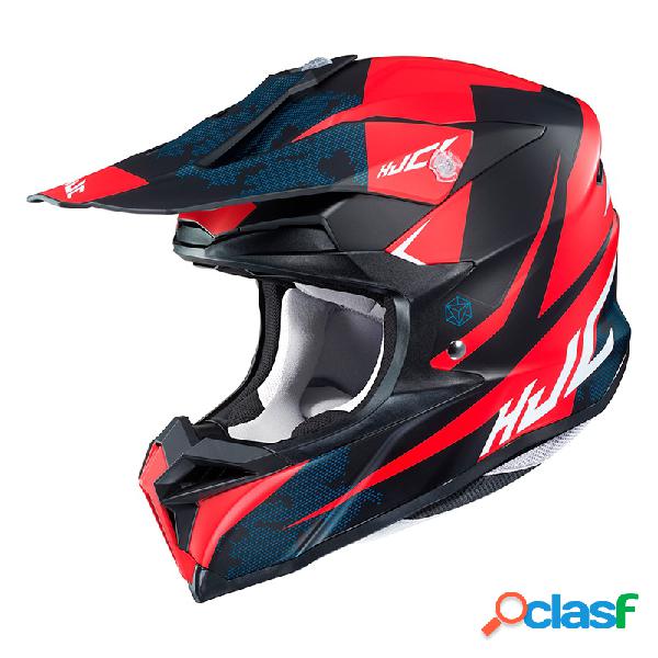 Casco cross HJC i50 TONA MC1SF Rosso Nero