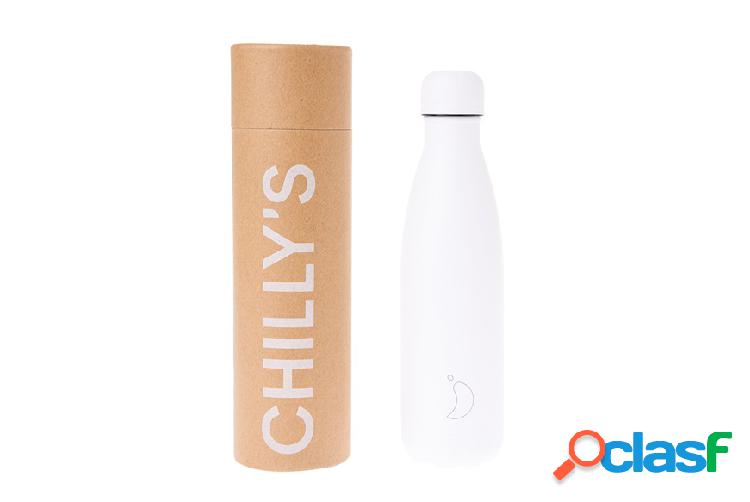 Chillys Bottles Bottiglia termica acciaio Mono All White