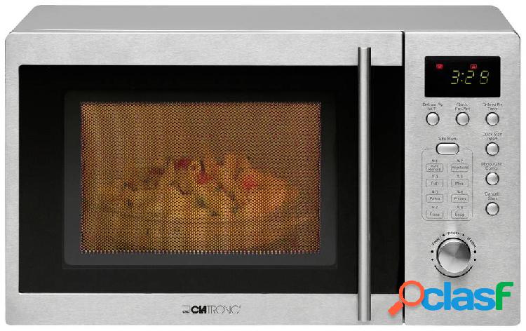 Clatronic MWG 778 U Forno a microonde acciaio inox 800 W