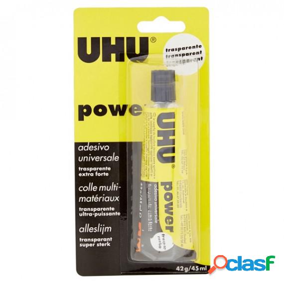 Colla UHU Power - 45 ml - trasparente - UHU
