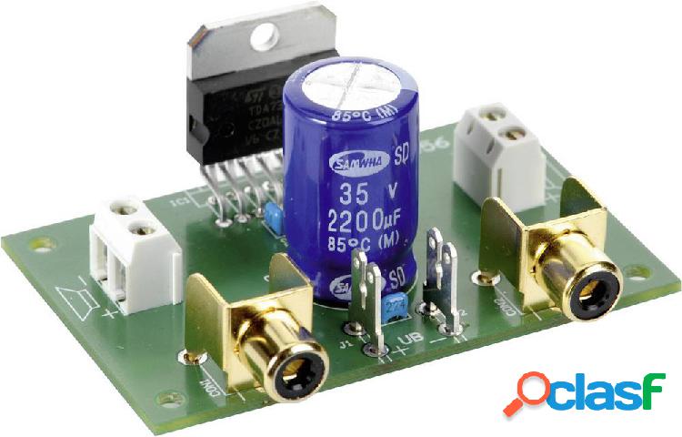 Conrad Components Amplificatore stereo Componente sfuso 9
