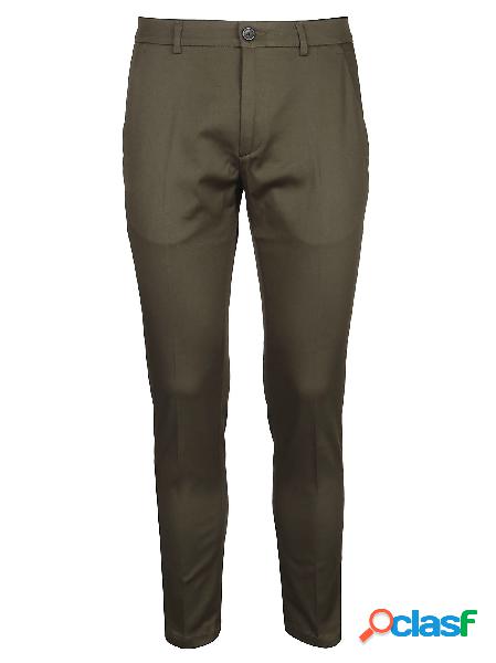 DEPARTMENT FIVE PANTALONI UOMO U19P05F1929VE460 COTONE VERDE